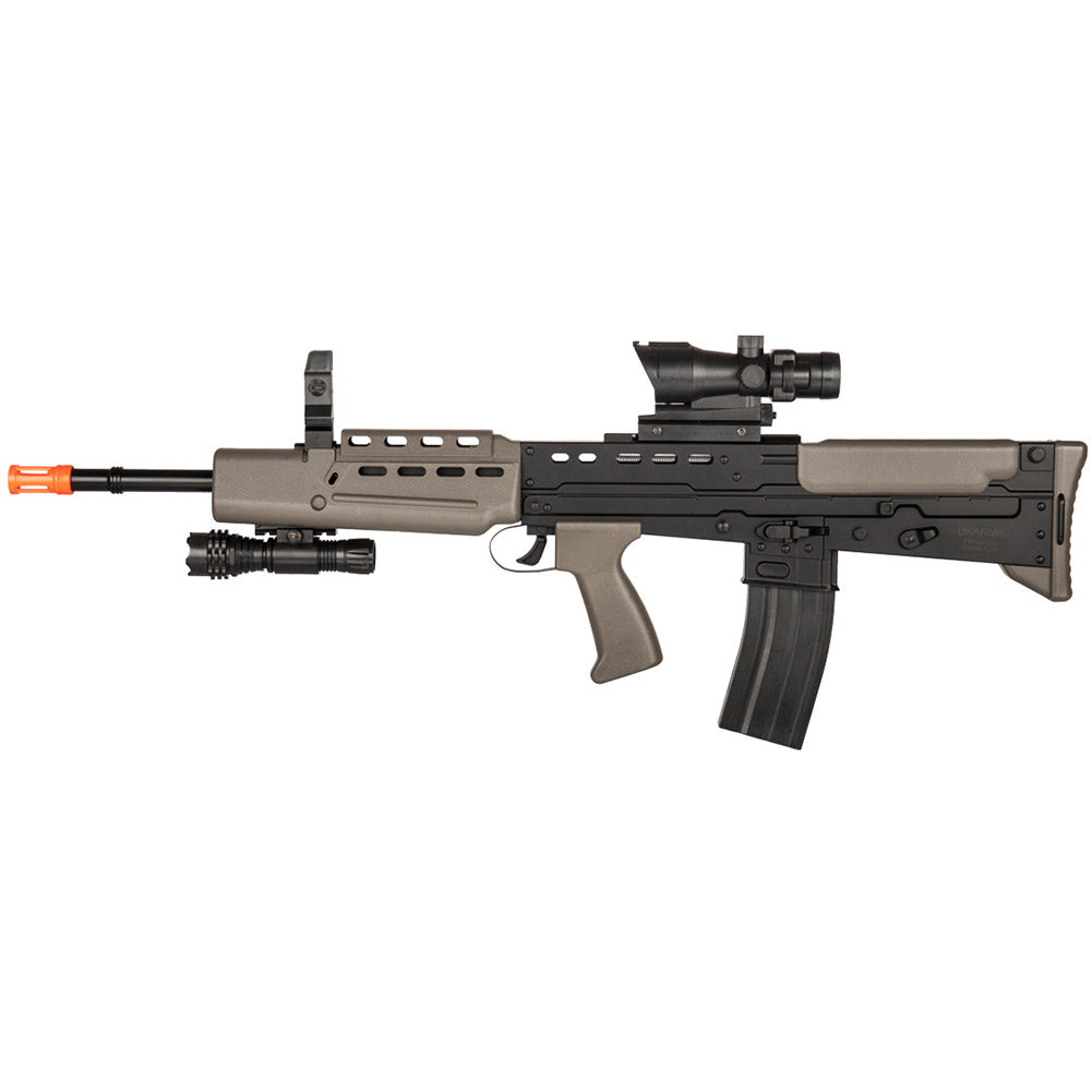 UKARMS L85A2 Spring Powered Bullpup British Airsoft Rifle ...
