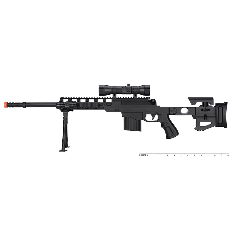 UKARMS P1402 Spring Powered Tactical Airsosft Sniper Rifle