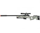 UKARMS L96 Bolt Action Airsoft Sniper Rifle w/ Scope, Bipod & Laser