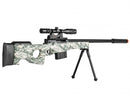 UKARMS L96 Bolt Action Airsoft Sniper Rifle w/ Scope, Bipod & Laser
