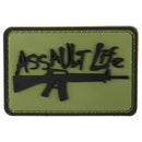 G-FORCE Assault Life Hook & Loop Tactical PVC Airsoft Morale Patch