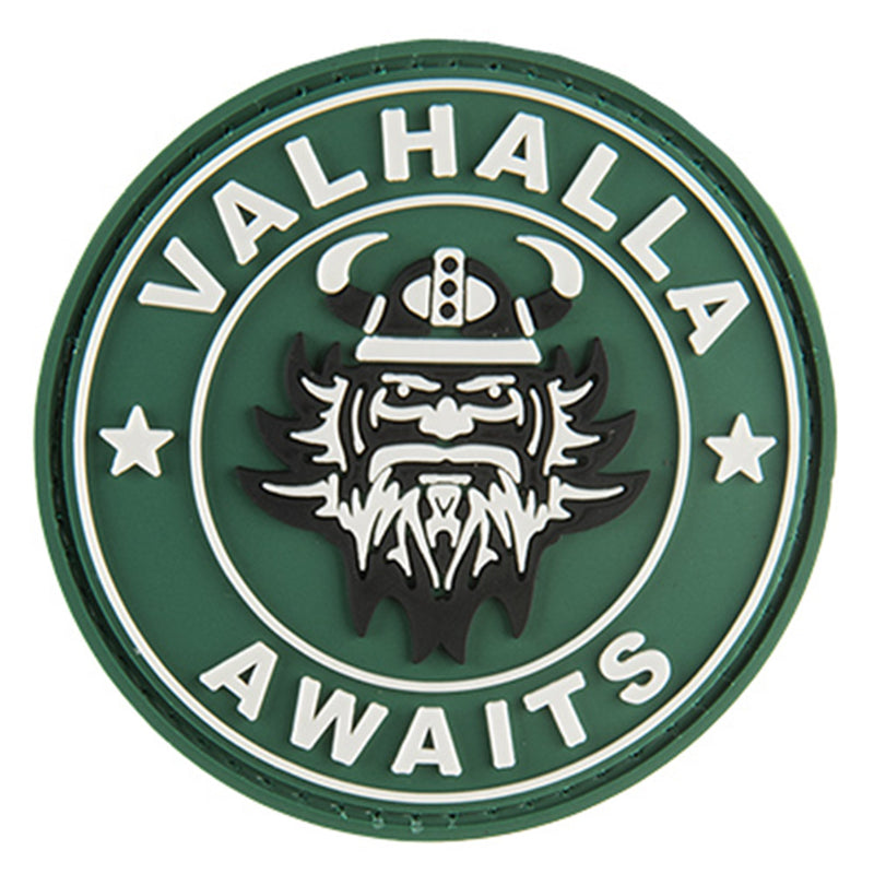 G-FORCE VALHALLA Awaits Hook & Loop Tactical PVC Morale Patch