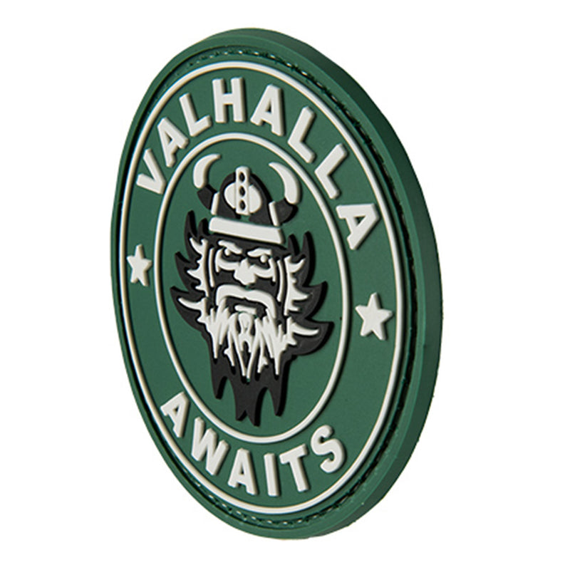 G-FORCE VALHALLA Awaits Hook & Loop Tactical PVC Morale Patch