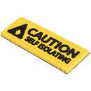 G-FORCE CAUTION Self Isolating Hook & Loop Tactical PVC Morale Patch