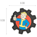 G-FORCE Fallout Vault Tec Boy Hook & Loop Tactical PVC Morale Patch
