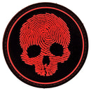 G-FORCE Fingerprint Skull Hook & Loop Tactical Airsoft PVC Morale Patch