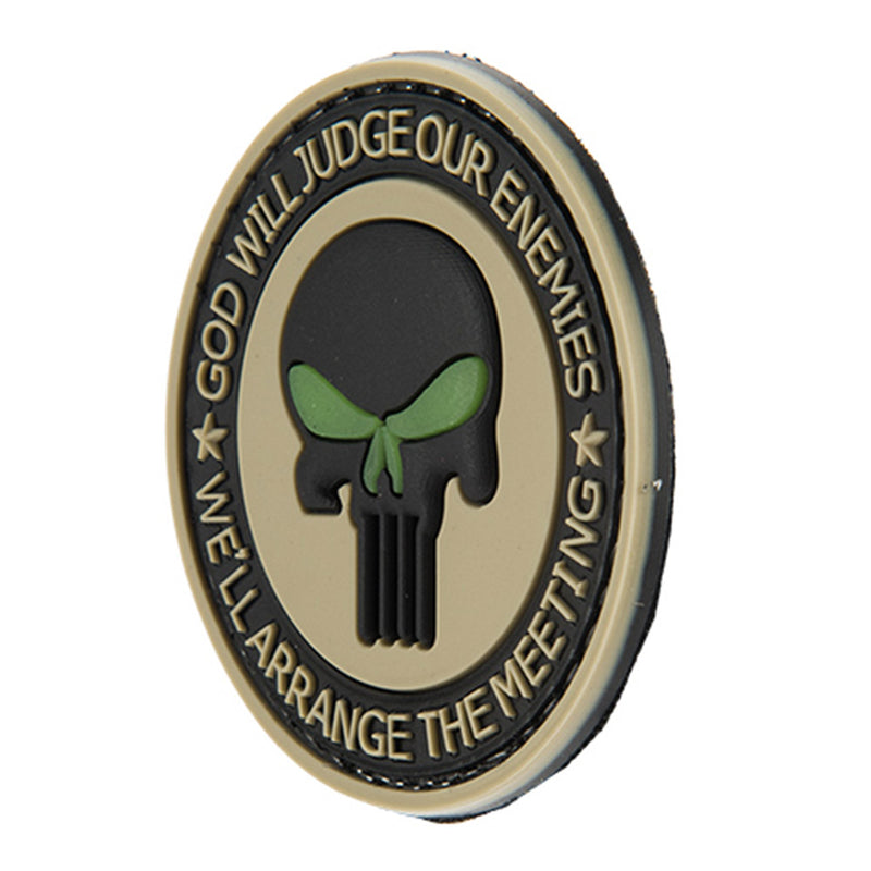 G-FORCE Punished Enemies Glow-in-the-Dark Hook & Loop Tactical PVC Patch