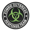 G-FORCE Zombie Outbreak Response Team Biohazard Hook &  Loop PVC Morale Patch