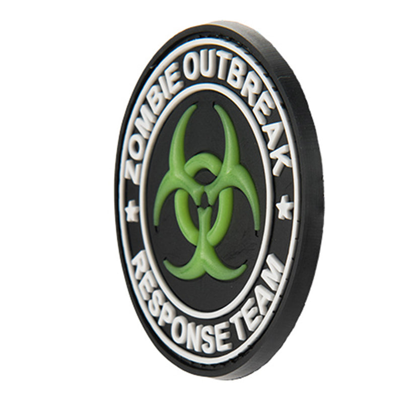 G-FORCE Zombie Outbreak Response Team Biohazard Hook &  Loop PVC Morale Patch
