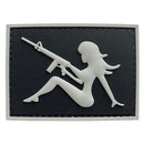 G-FORCE Mudflap Girl w/ Rifle Hook & Loop Tactical PVC Morale Patch