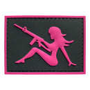 G-FORCE Mudflap Girl w/ Rifle Hook & Loop Tactical PVC Morale Patch