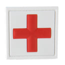 G-FORCE Square MEDIC Logo Hook & Loop Airsoft PVC Morale Patch
