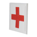 G-FORCE Square MEDIC Logo Hook & Loop Airsoft PVC Morale Patch