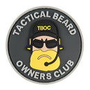 G-FORCE Tactical Beard Owners Club Hook & Loop Airsoft PVC Patch