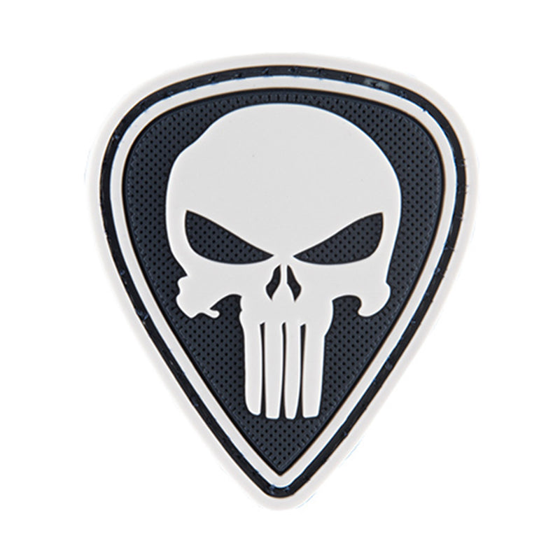 G-FORCE Diamond Punish Skull Hook & Loop Tactical PVC Morale Patch
