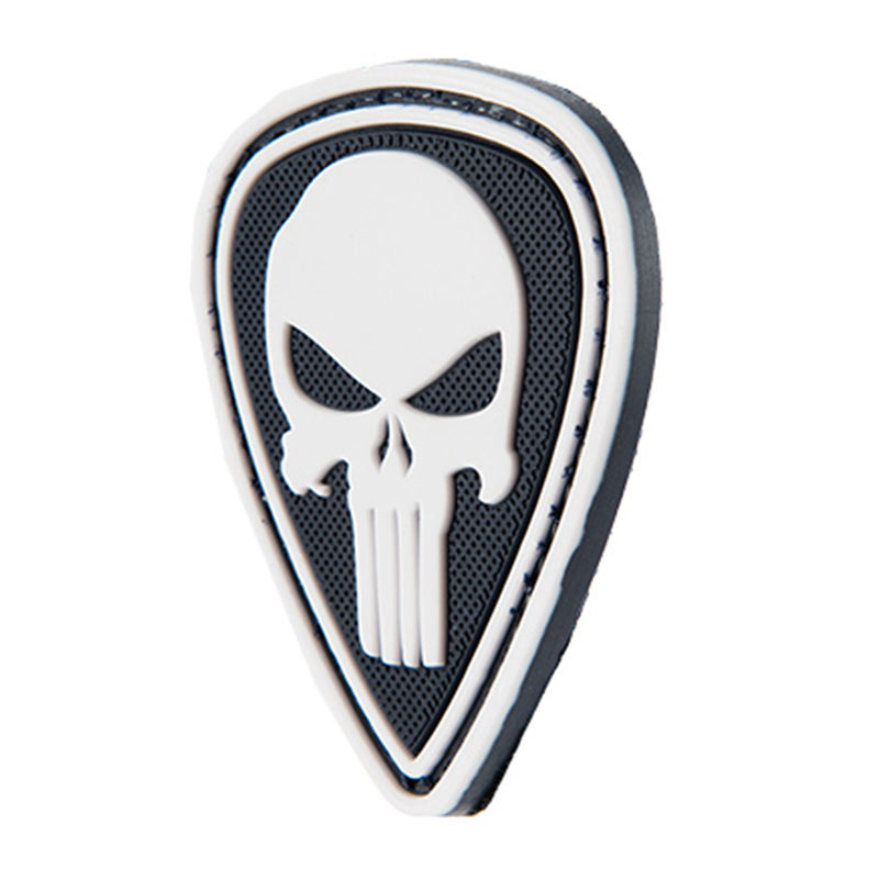 G-FORCE Diamond Punish Skull Hook & Loop Tactical PVC Morale Patch