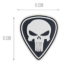 G-FORCE Diamond Punish Skull Hook & Loop Tactical PVC Morale Patch