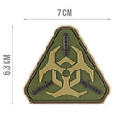 G-FORCE Resident Evil Biohazard Hook & Loop Airsoft PVC Morale Patch