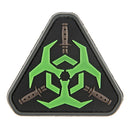 G-FORCE Resident Evil Biohazard Hook & Loop Airsoft PVC Morale Patch