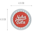 G-FORCE Fallout Nuka Cola Cap Hook & Loop Tactical PVC Morale Patch