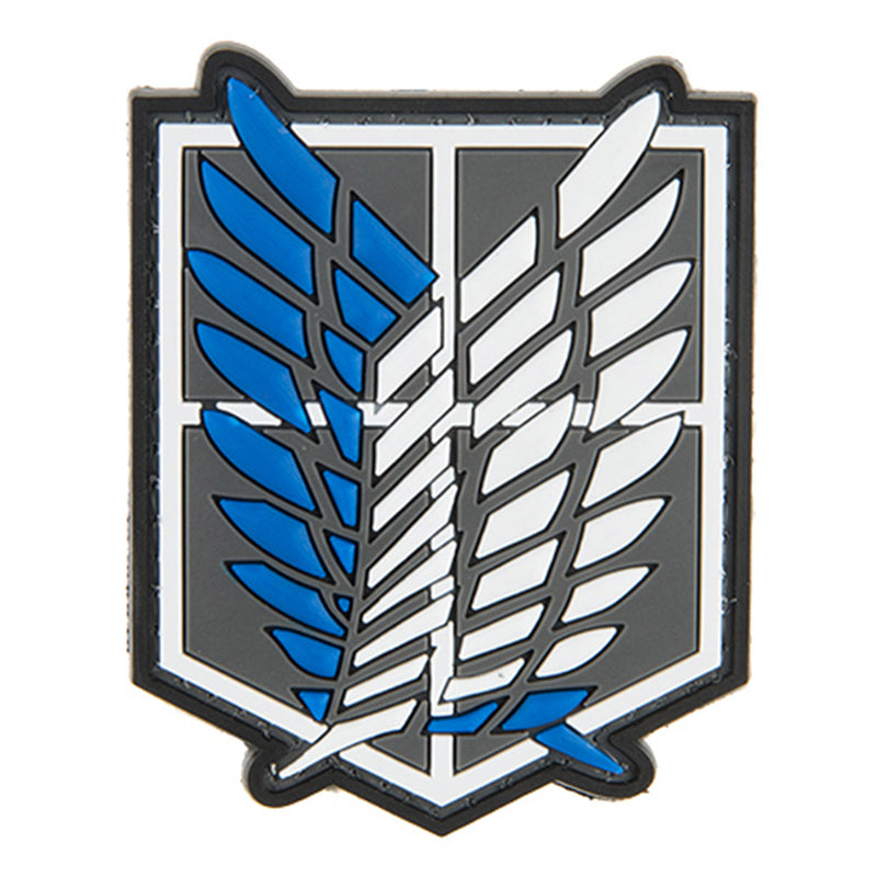 G-FORCE SURVEY CORPS Hook & Loop Tactical Airsoft PVC Morale Patch