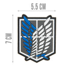 G-FORCE SURVEY CORPS Hook & Loop Tactical Airsoft PVC Morale Patch