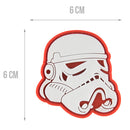 G-FORCE Stormtrooper Helmet Hook & Loop Tactical PVC Morale Patch
