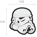 G-FORCE Stormtrooper Helmet Hook & Loop Tactical PVC Morale Patch