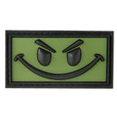 G-FORCE Evil Smiley Face Hook & Loop Airsoft Tactical PVC Morale Patch
