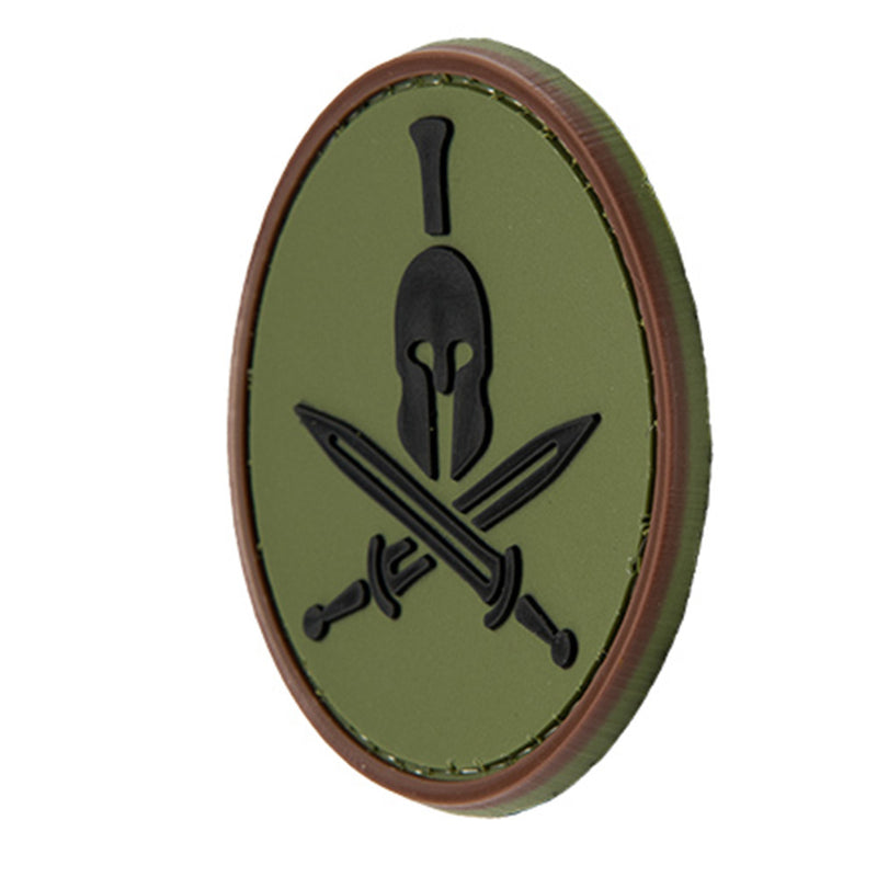 G-FORCE Molon Labe Spartan Hook & Loop Tactical PVC Morale Patch