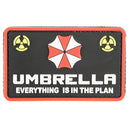 G-FORCE UMBRELLA Corp. Hook & Loop Tactical PVC Morale Patch