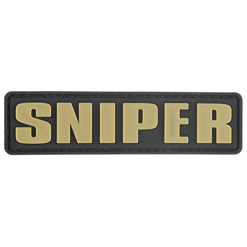 G-FORCE SNIPER Hook & Loop Tactical Airsoft PVC Morale Patch
