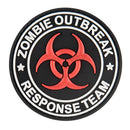 G-FORCE Zombie Outbreak Response Team Biohazard Hook &  Loop PVC Morale Patch