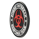G-FORCE Zombie Outbreak Response Team Biohazard Hook &  Loop PVC Morale Patch