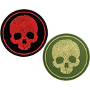 G-FORCE Fingerprint Skull Hook & Loop Tactical Airsoft PVC Morale Patch