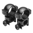 NcSTAR 1" Optic Scope Ring Mount Set