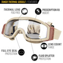 Valken Tactical TANGO Thermal Full Seal Airsoft Goggle Set