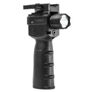 VISM Tactical Vertical Grip w/ Strobe LED Flashlight & Laser by NcSTAR