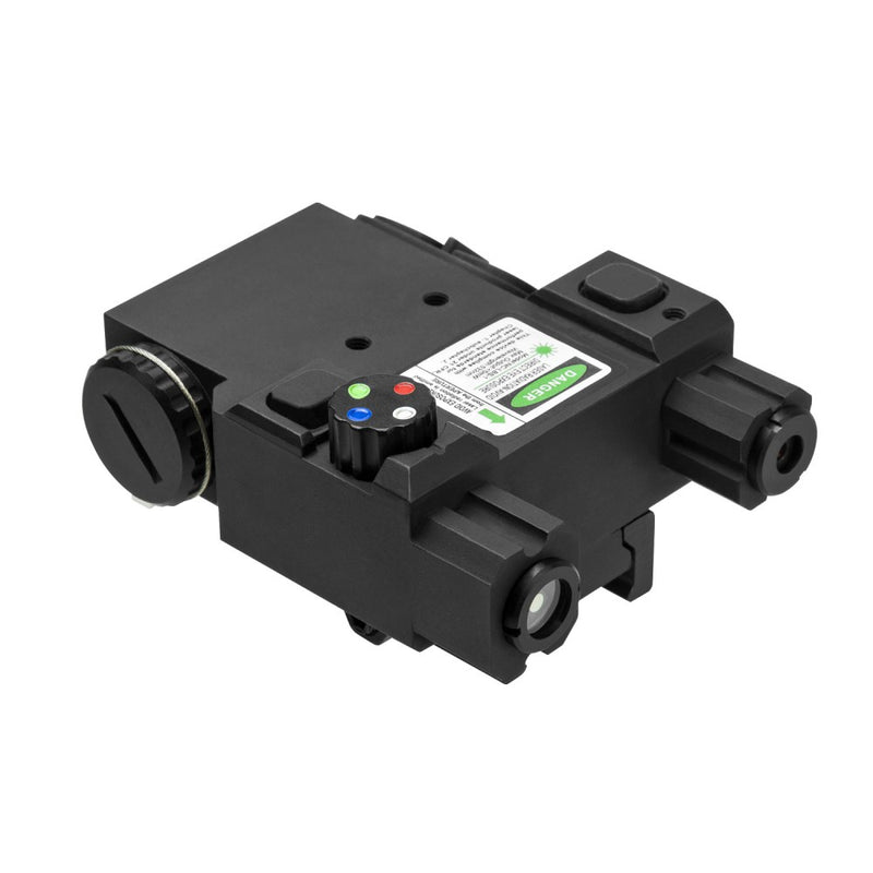 VISM L2 Compact Green Laser Sight Designator w/ 4 Color LED NAV Lights