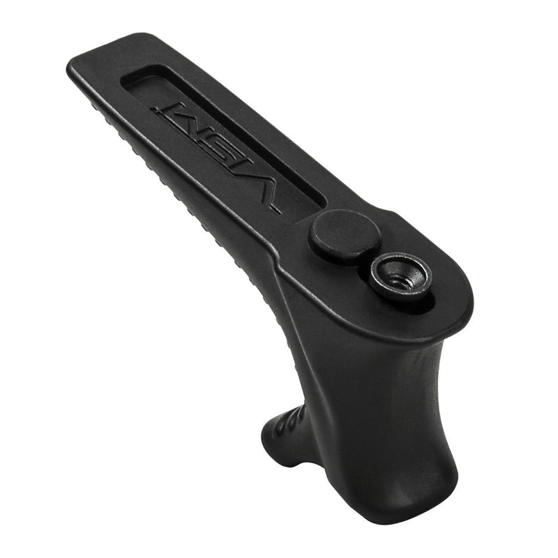 VISM KeyMod Angled Hand Stop Fore Grip by NcSTAR