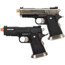 WE TECH Full Metal Hi-Capa 3.8 Brontosaurus GBB Airsoft Pistol