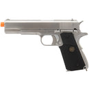 WE TECH Full Metal 1911 Silver Custom Gas Blowback Airsoft Pistol