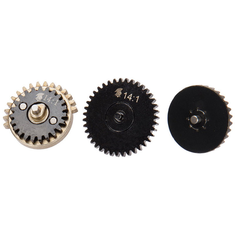 airsoft gear set Lancer Tactical 14:1 High Speed CNC Steel Version 2 / 3 AEG Gear Set