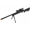 UKARMS MK51 Bolt Action Airsoft Sniper Rifle w/ Red Dot Sight & Bipod