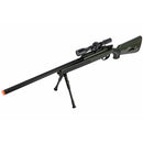 UKARMS MK51 Bolt Action Airsoft Sniper Rifle w/ Red Dot Sight & Bipod