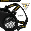 Valken Tactical ZULU Airsoft Lower Face Steel Mesh Mask