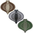 Lancer Tactical Cobra Hook & Loop Embroidered Patch