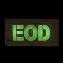 Lancer Tactical Reversible Callsign Glow-in-the-Dark / IR Hook & Loop Patch Set