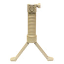 Lancer Tactical Vertical Grip Bipod Combo for Airsoft Guns - Tan