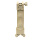 Lancer Tactical Vertical Grip Bipod Combo for Airsoft Guns - Tan